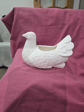 White Ceramic Pigeon /dove