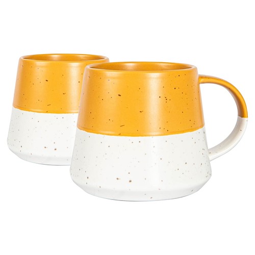Ceramic dipped flecked - 2x,