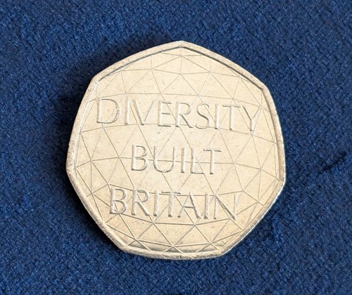 Diversity built britain 50p - diversity,