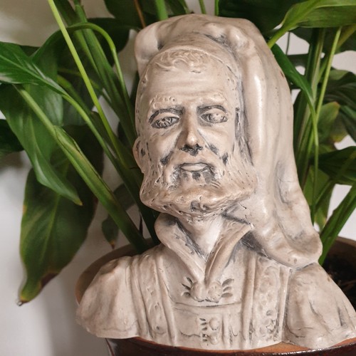 Grey vintage italian ceramic - grey,