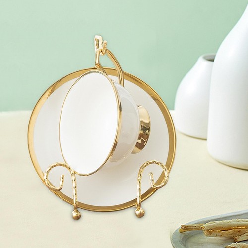 Teacup and saucer - teacup, display