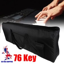 76 Keys Keyboard Electric Piano Padded Case Gig Bag Waterproof for Casio Yamaha