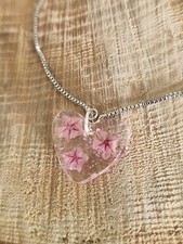 Pink Sparkle Heart Bracelet