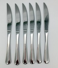 Set of 6 Fine Stainless Glossy