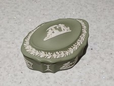 WEDGEWOOD GREEN JASPERWARE