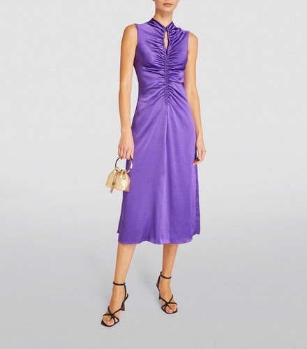 Sandro titanic dress purple - sandro,