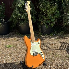 Fender Duo Sonic Mexican Electric Guitar Capri Orange