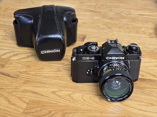 Chinon with 8 28mm wide - with, 2.8/28mm