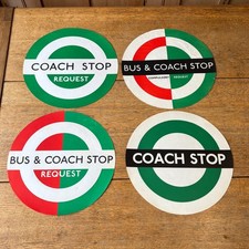 Vintage 1970s British Bus Stop