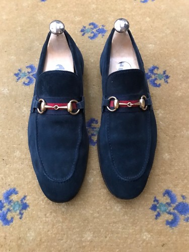 Gucci loafers suede shoes - gucci,