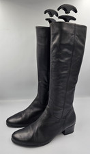 Gabor Toye Black Leather Knee