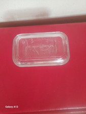 Vintage French Glass Butter