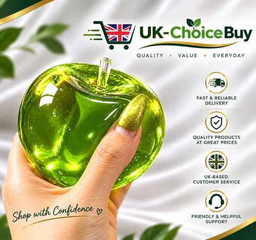 Green apple squishy stress - squishy,