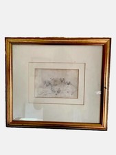 Horatio Couldery Dog Pencil Sketch Drawing Original Sothebys Auction Provenance