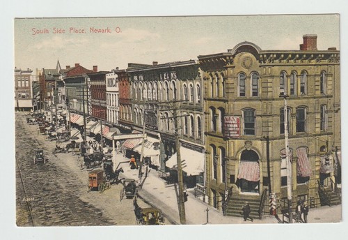 Newark ohio postcard south - ohio, oh