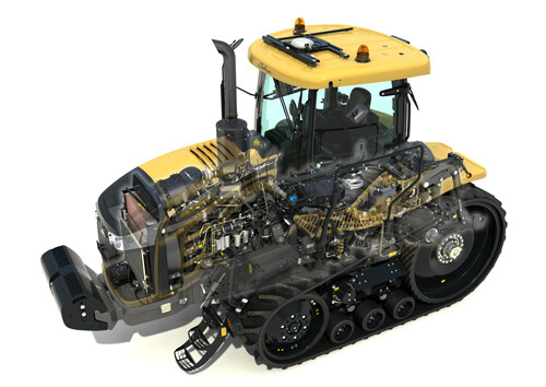 Agco caterpillar challenger - a3,
