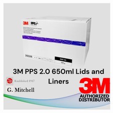 3M PPS 650ml Lids & Liners -