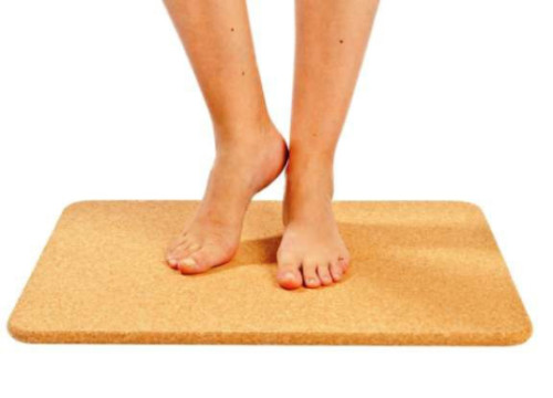 Rectangular cork bath mat non - cork,
