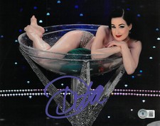 Dita Von Teese Signed