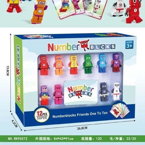 12pcs numberblocks friends one - numberblocks,