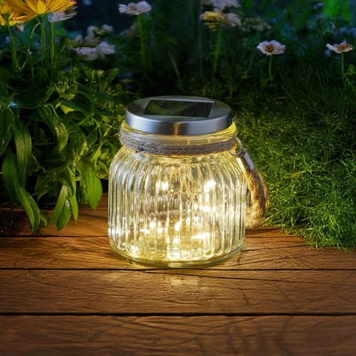 Firefly effect jar fairy - effect, solar