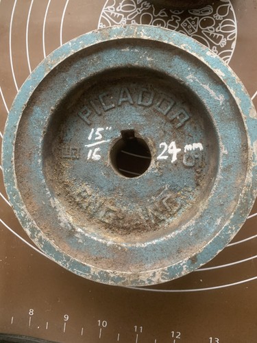 Pulley picador twin vee - pulley, 5"twin