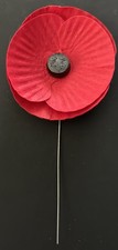 Vintage Poppy Haig Fund Remembrance  1950s Antique b