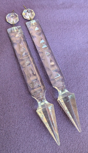 Lot vintage crystal cut - crystal,