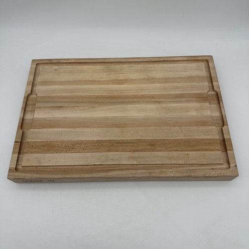 Made maple butcher block - in,