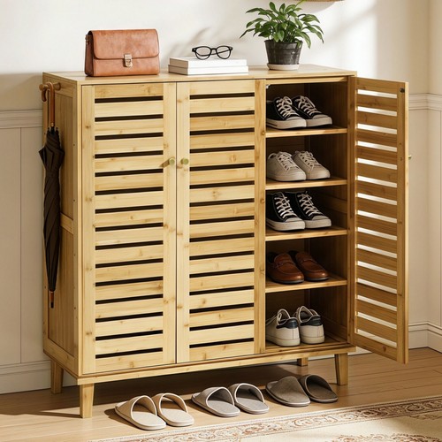 Unho shoe cabinet bamboo - shoe,