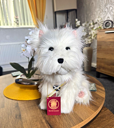 Charlie bears westie with tags - bears,