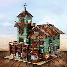 2618PCS Fisherman Hut Building