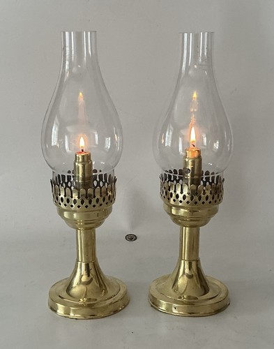 Pair vintage candlesticks - of,
