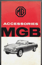 MG MGB Roadster Accessories