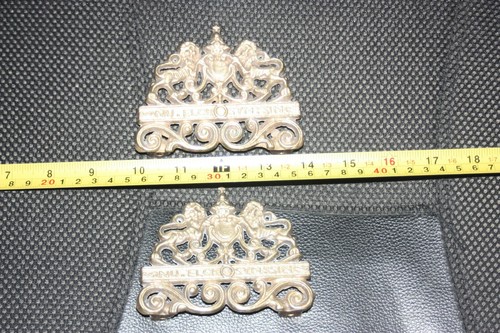 Old wall clock top front - old,