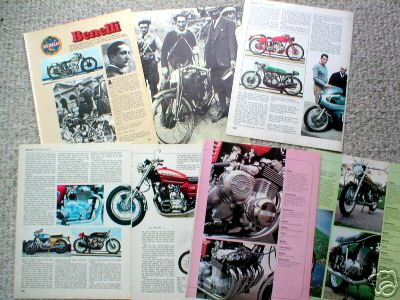 Vintage benelli motorcycle - benelli,