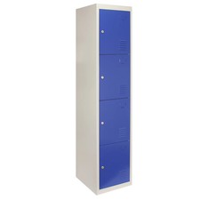 4 X Metal Lockers 45cm D