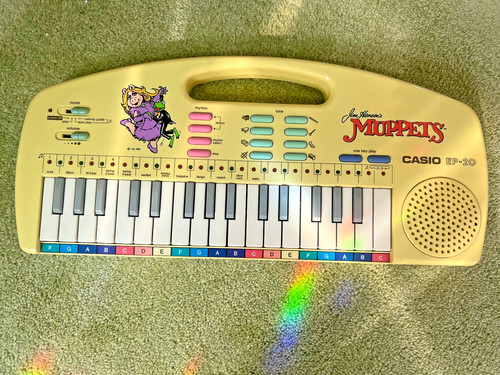 Vintage casio muppet organ - muppet,