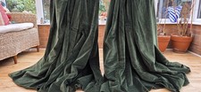 VINTAGE DARK GREEN VELVET