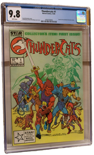 Thundercats cgc 9 8 - thundercats, 9.8