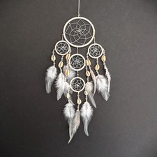 White dream catcher cowrie