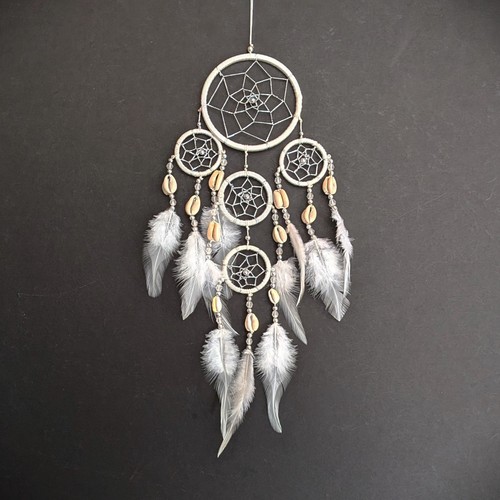 White dream catcher cowrie