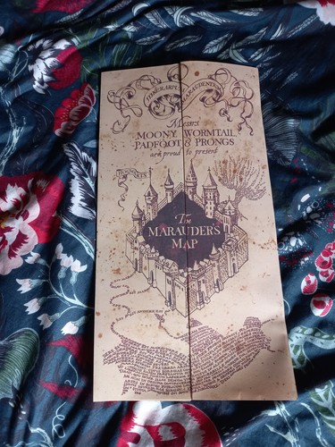 Harry potter marauders map - harry,