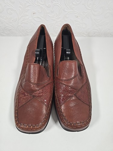 Womens fly flot brown loafers - fly,