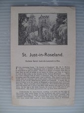 St Just-in-Roseland - vintage