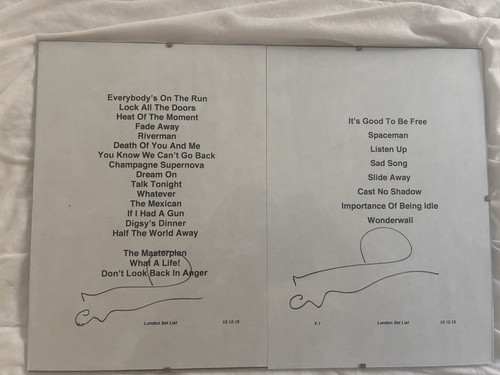 Signed framed noel - signed,
