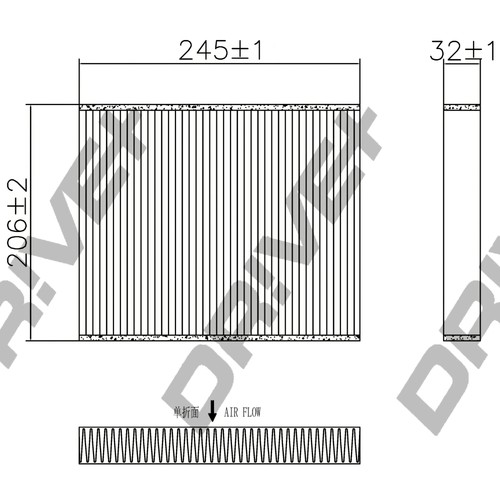 C12 0397 cabin filter - c12.0397,