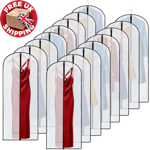 Clear hanging garment - clear,