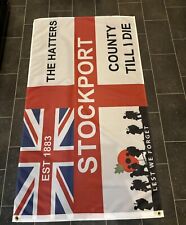Stockport County FC Flag 5ft