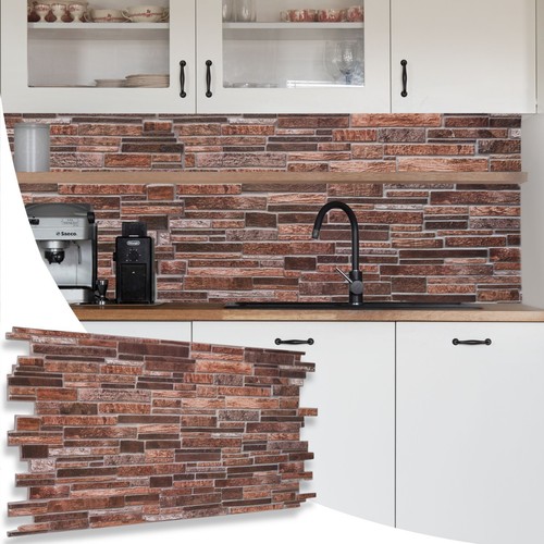 Stone brick effect pvc - stone,